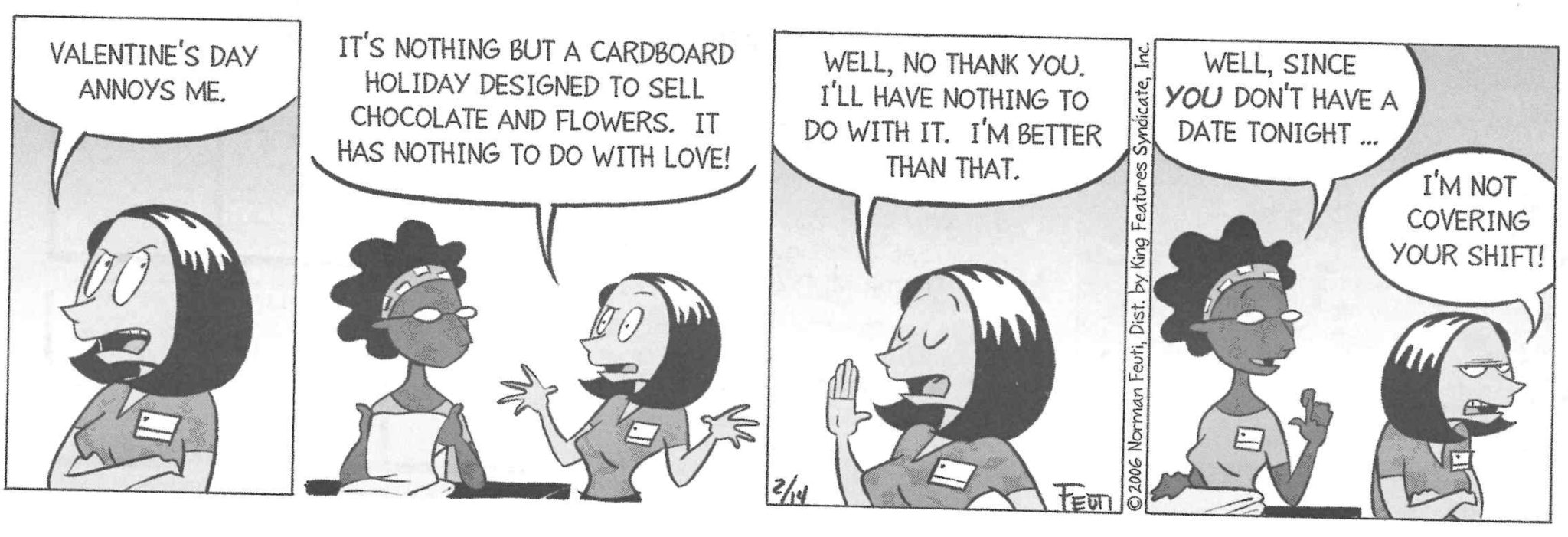 From The Archives: Early 2000s Comic Strip, "Retail"